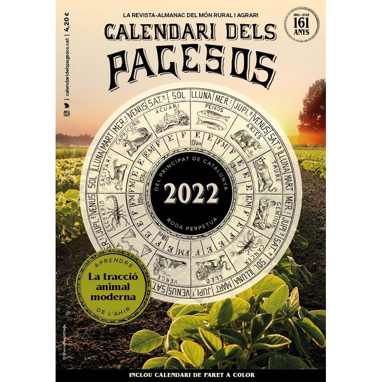 El Calendari dels Pagesos del 2022, amb versos sabadellencs