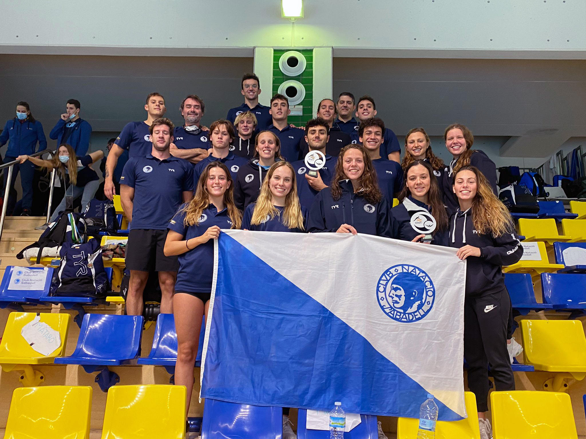 L'equip masculí del CN Sabadell, campió del Campionat d'Espanya