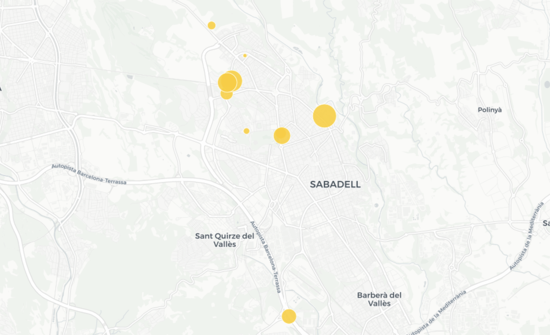 MAPA: La Generalitat preveu 13,4 milions d'euros en obres a Sabadell el 2022. On es gastaran?