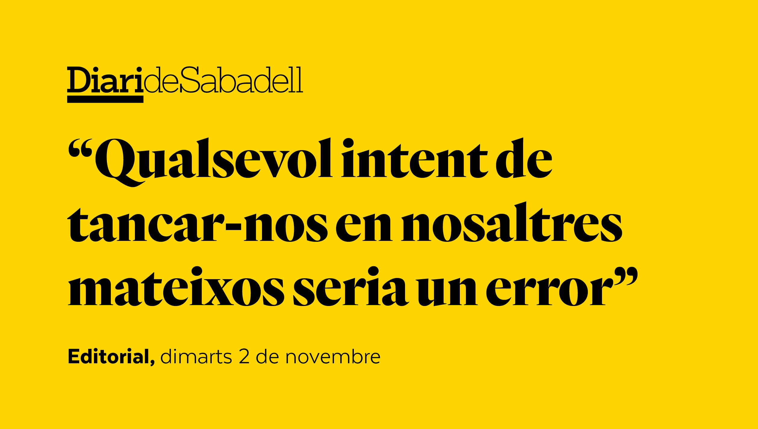 Crisi global, efecte local