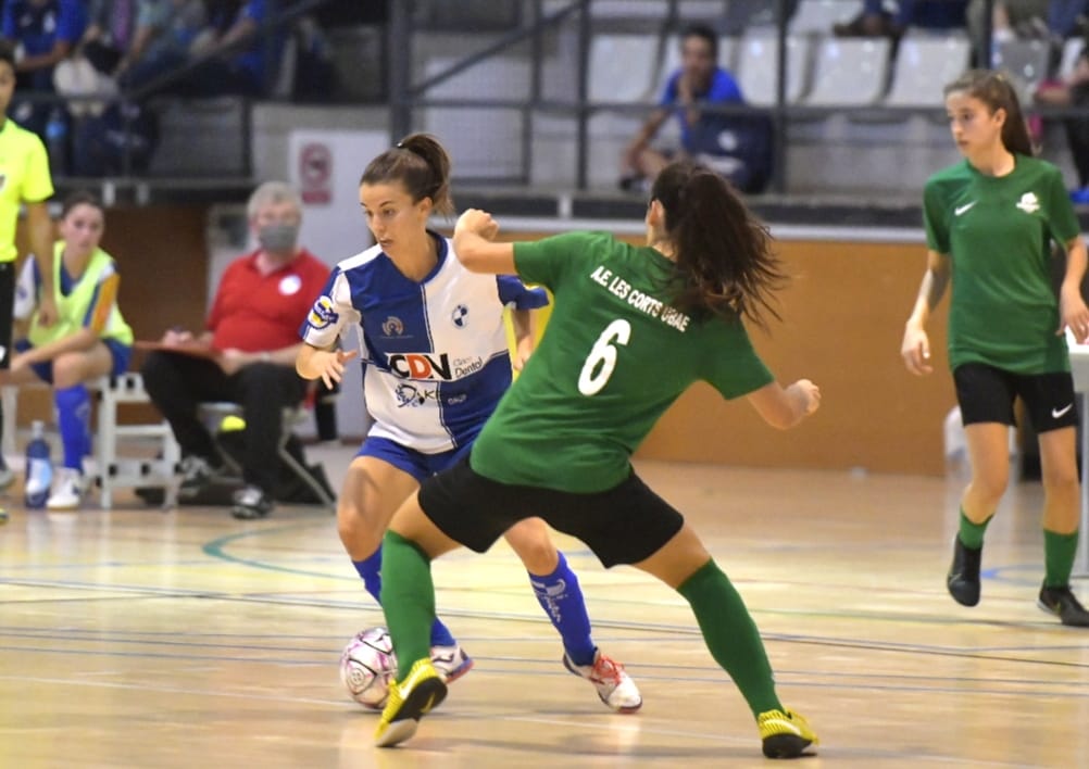 El FS Sabadell Femení no juga bé i acumula la quarta derrota consecutiva (0-1)