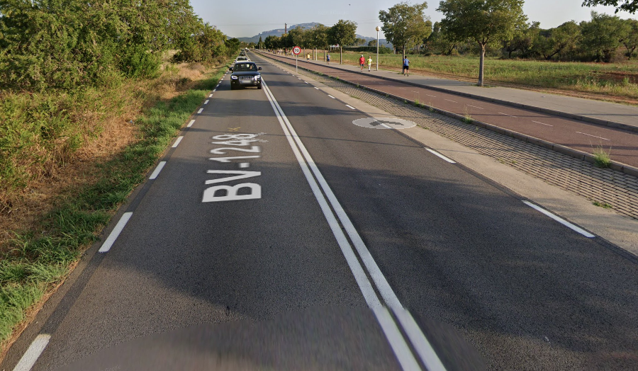 Ferit greu un jove ciclista després de caure a la carretera de Matadepera