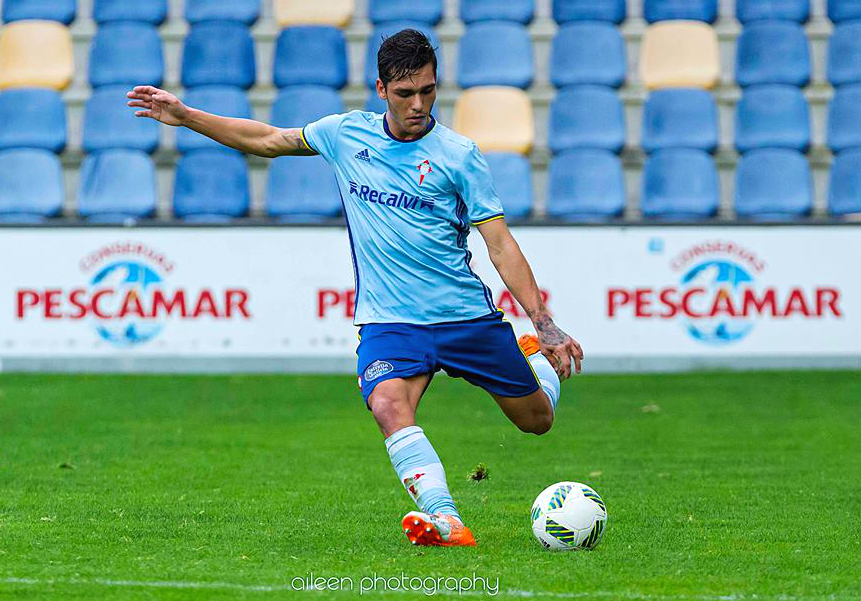 El lateral esquerre Samu Araújo, nou fitxatge del Centre d'Esports