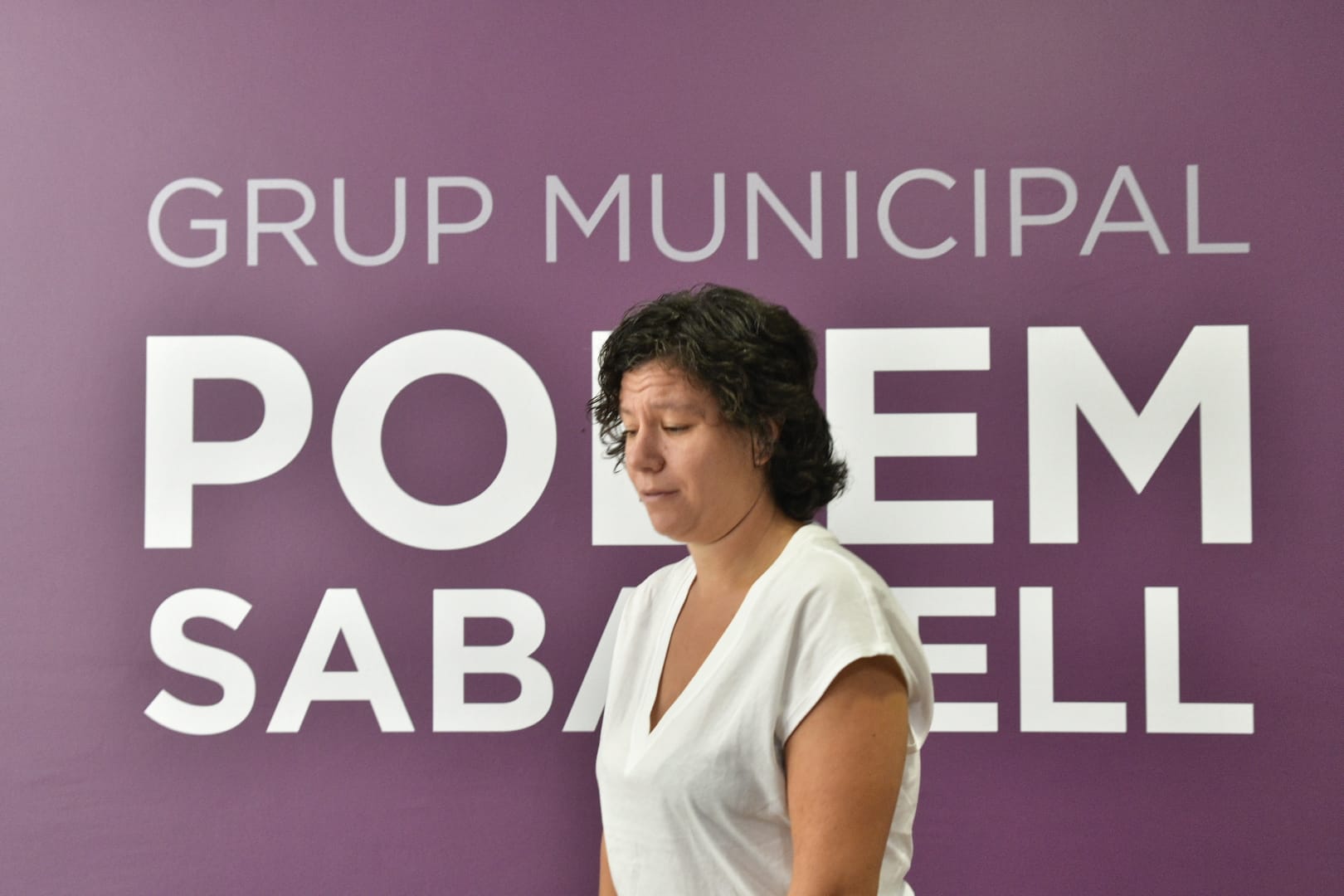 Marta Morell, expulsada de Podem, es nega a deixar l'acta a l'Ajuntament de Sabadell