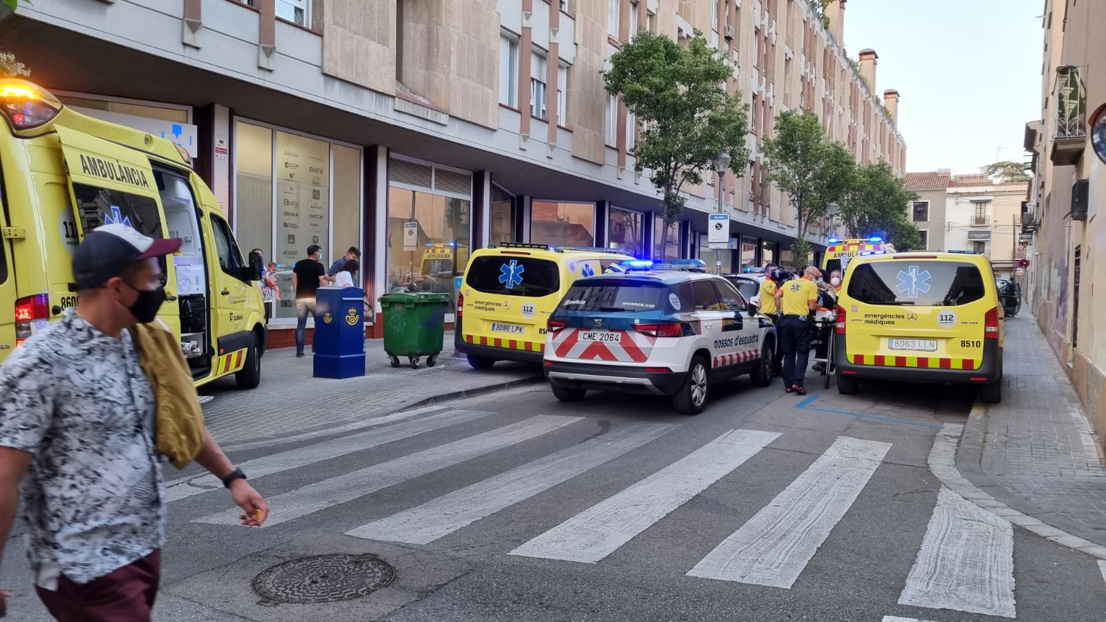 Una venjança, al darrere de l'apunyalament al Centre de Sabadell