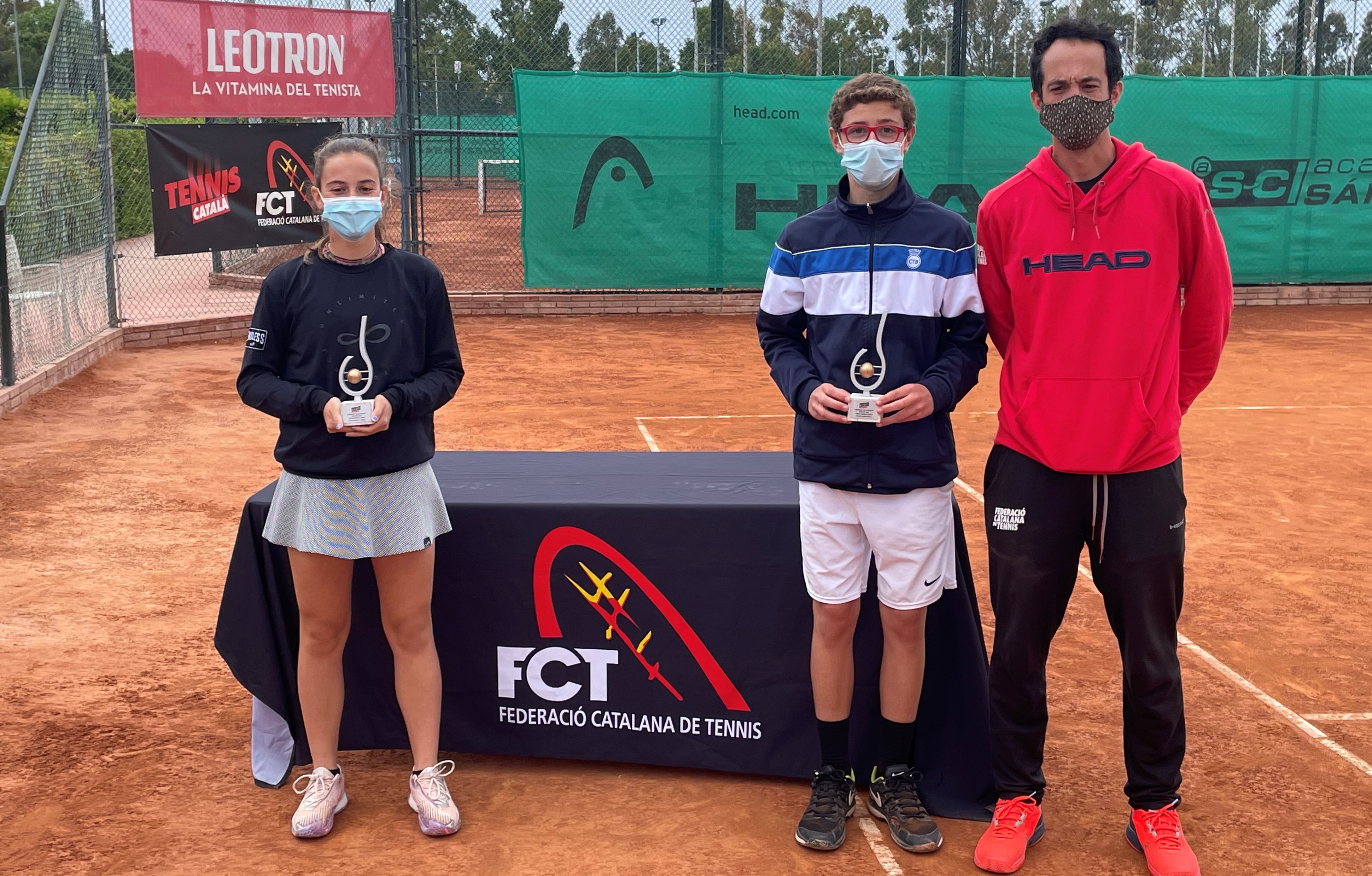 Natàlia Madrid (Club Tennis Sabadell) es proclama campiona de Catalunya en dobles mixta