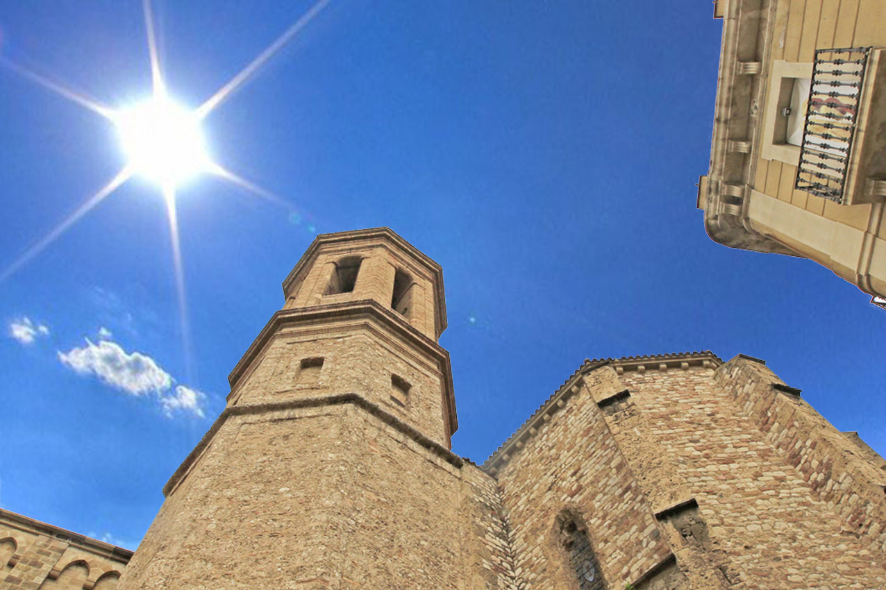 Calor aquest migdia a Sabadell, però no tanta com en els darrers dies