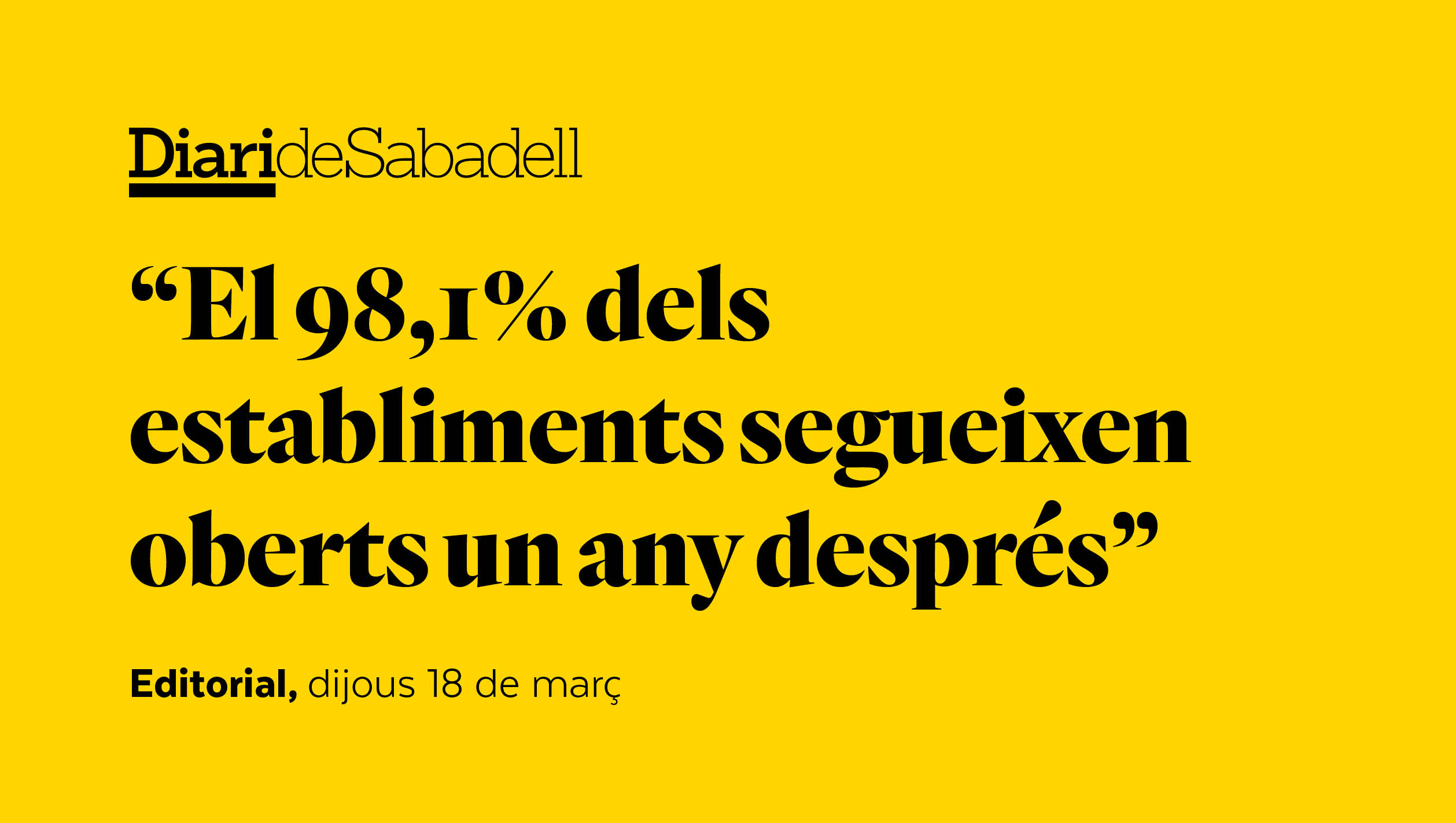 Comerç potent, orgull de ciutat