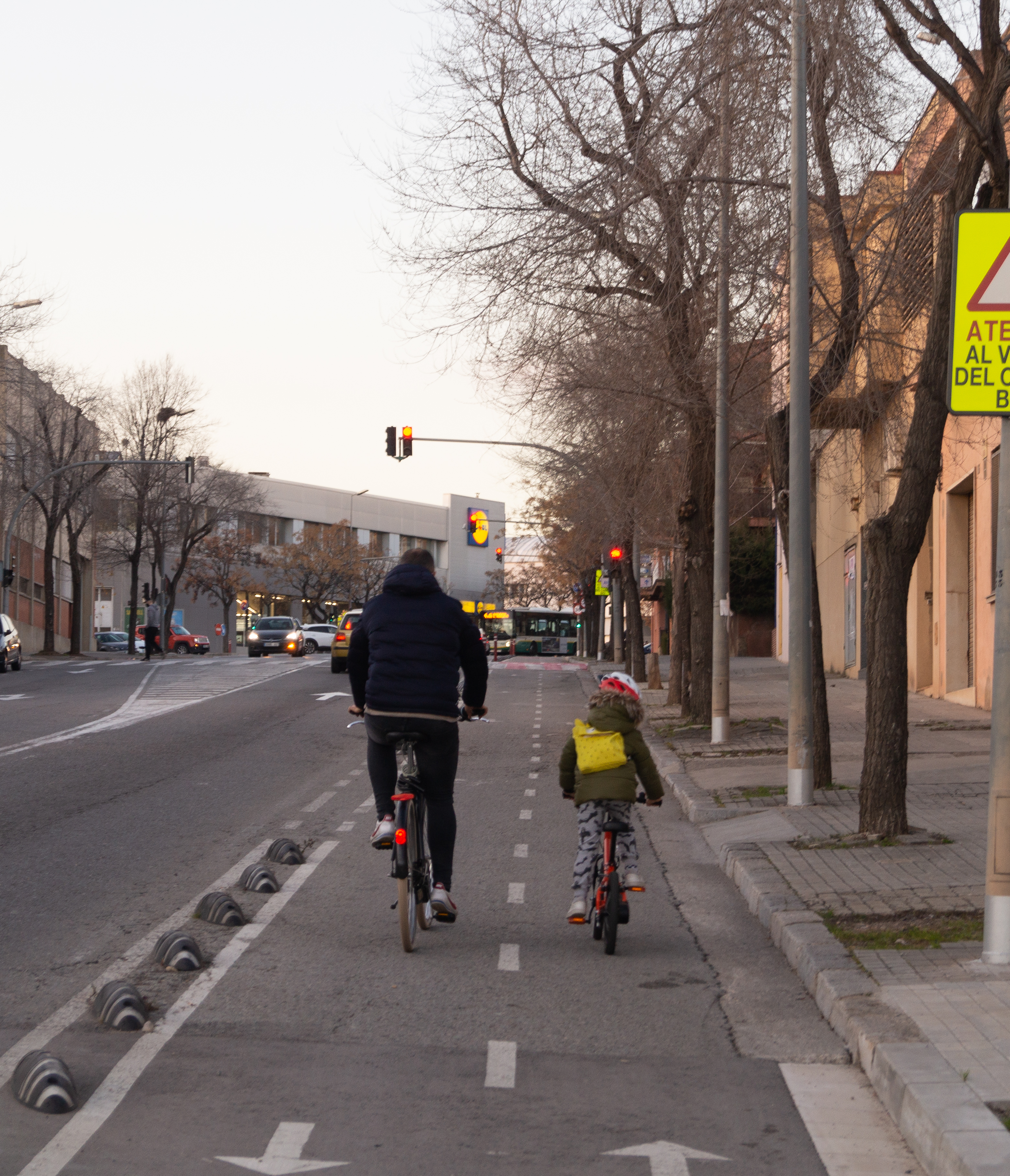 “Quan acompanyo els meus fills amb bici ens insulten”