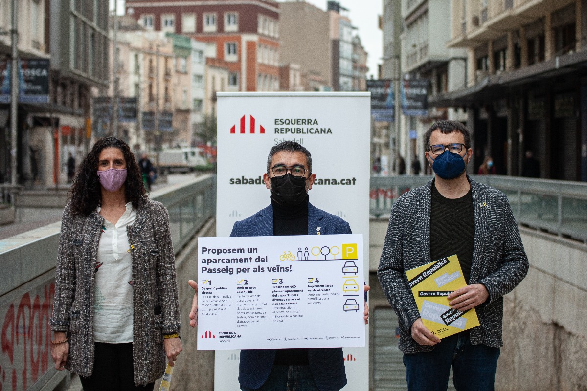 Esquerra proposa que el pàrquing del Passeig Manresa sigui públic i gestionat per Vimusa