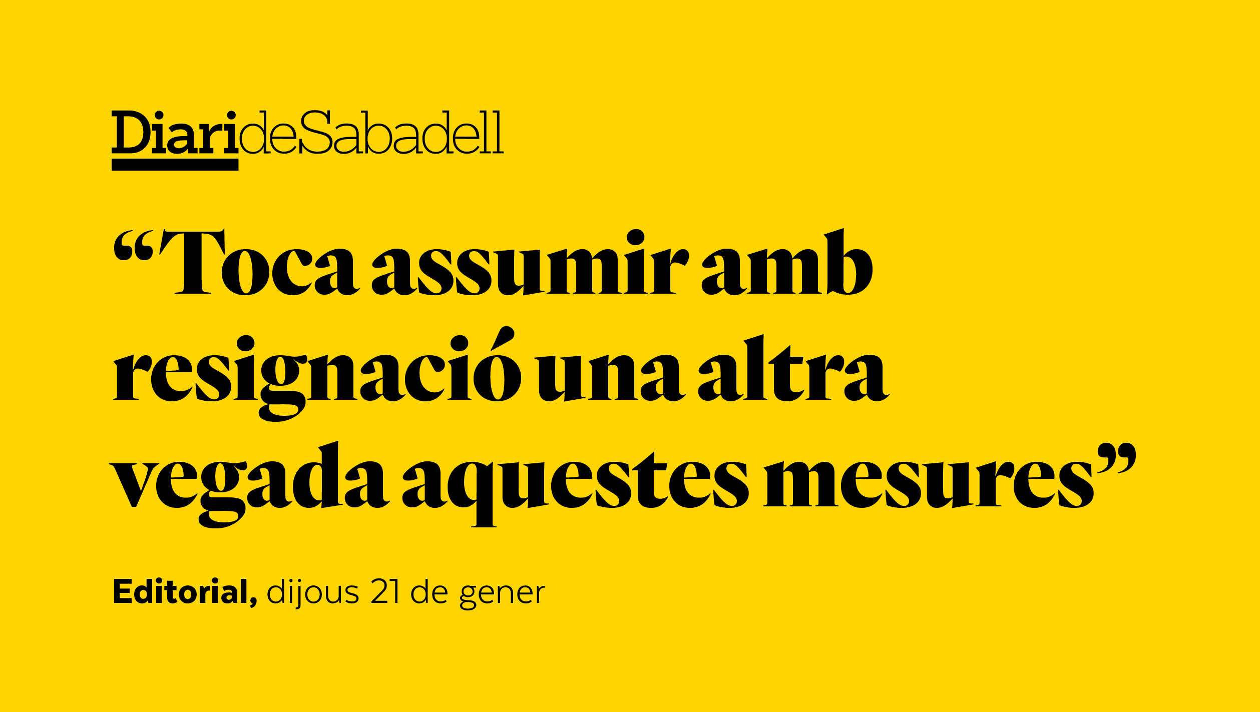 Tot segueix igual