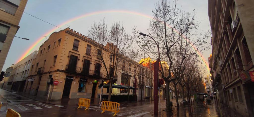 Així s'ha despertat Sabadell aquest diumenge