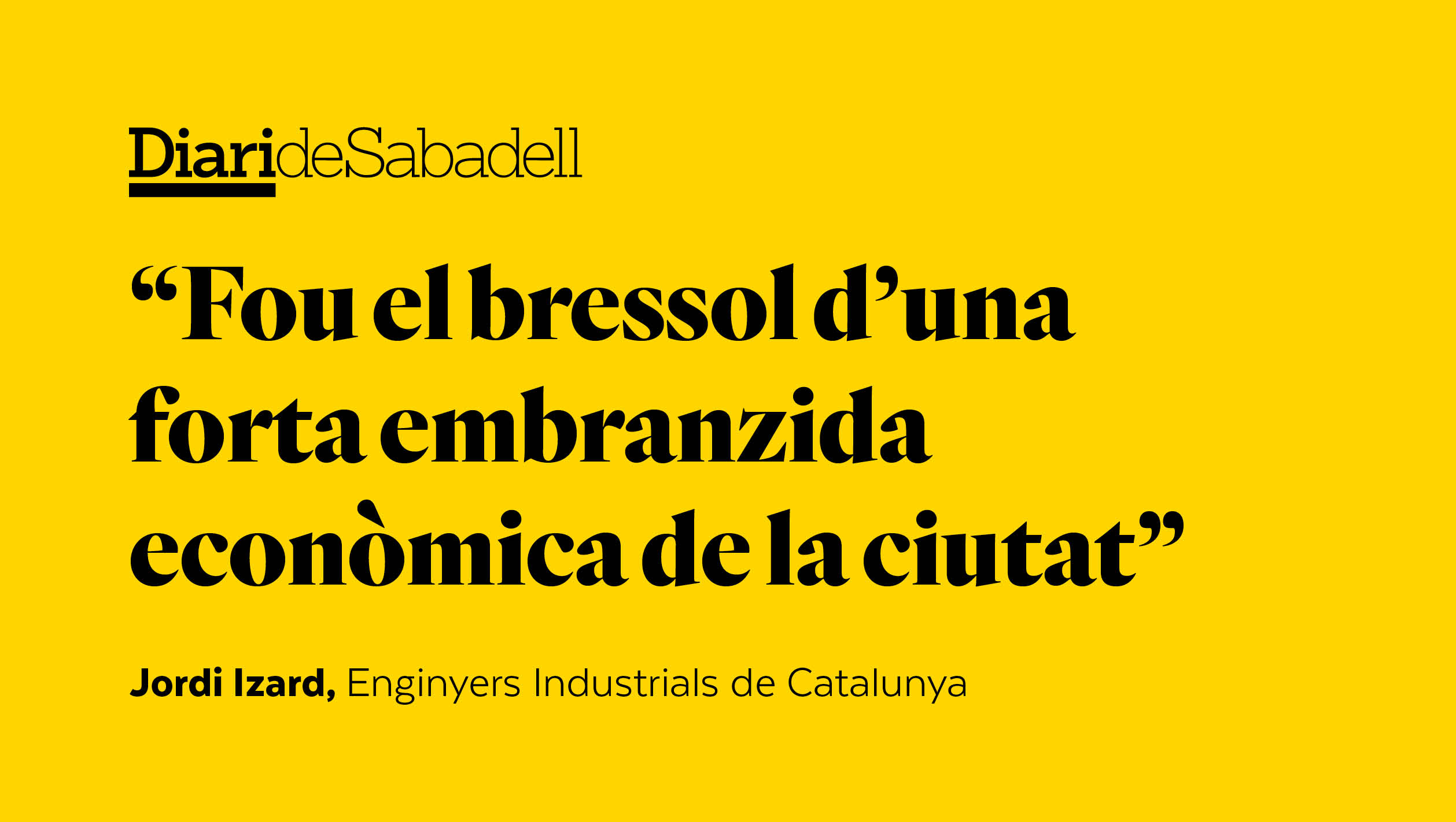 Enginyers Industrials, ara al carrer Indústria