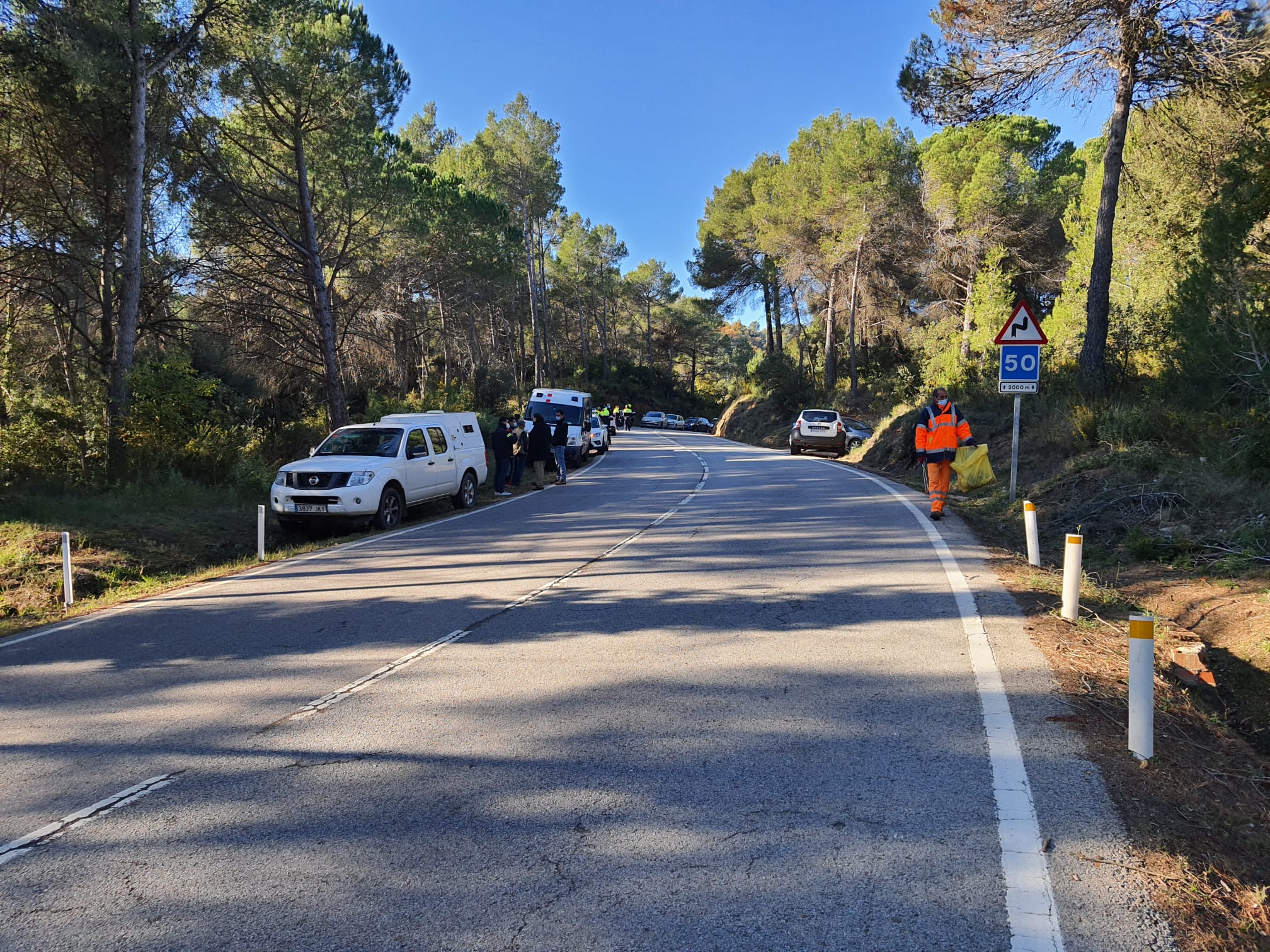 Rescaten del fons d'un barranc el boletaire de 82 anys que s'havia perdut