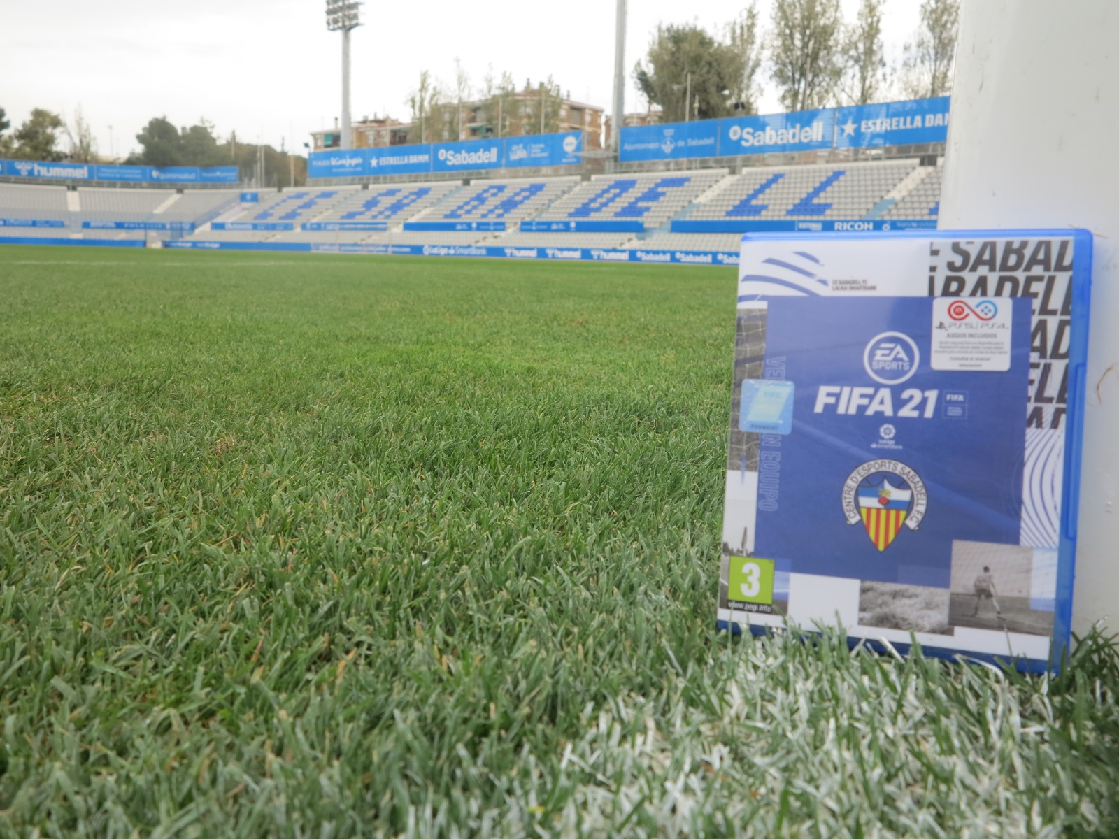 El CE Sabadell ja té la seva versió del FIFA 21 personalitzada