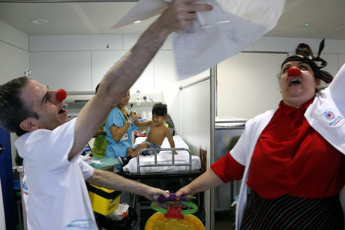 Un estudi fet al Taulí revela que l'humor redueix a la meitat la por dels pacients de pediatria