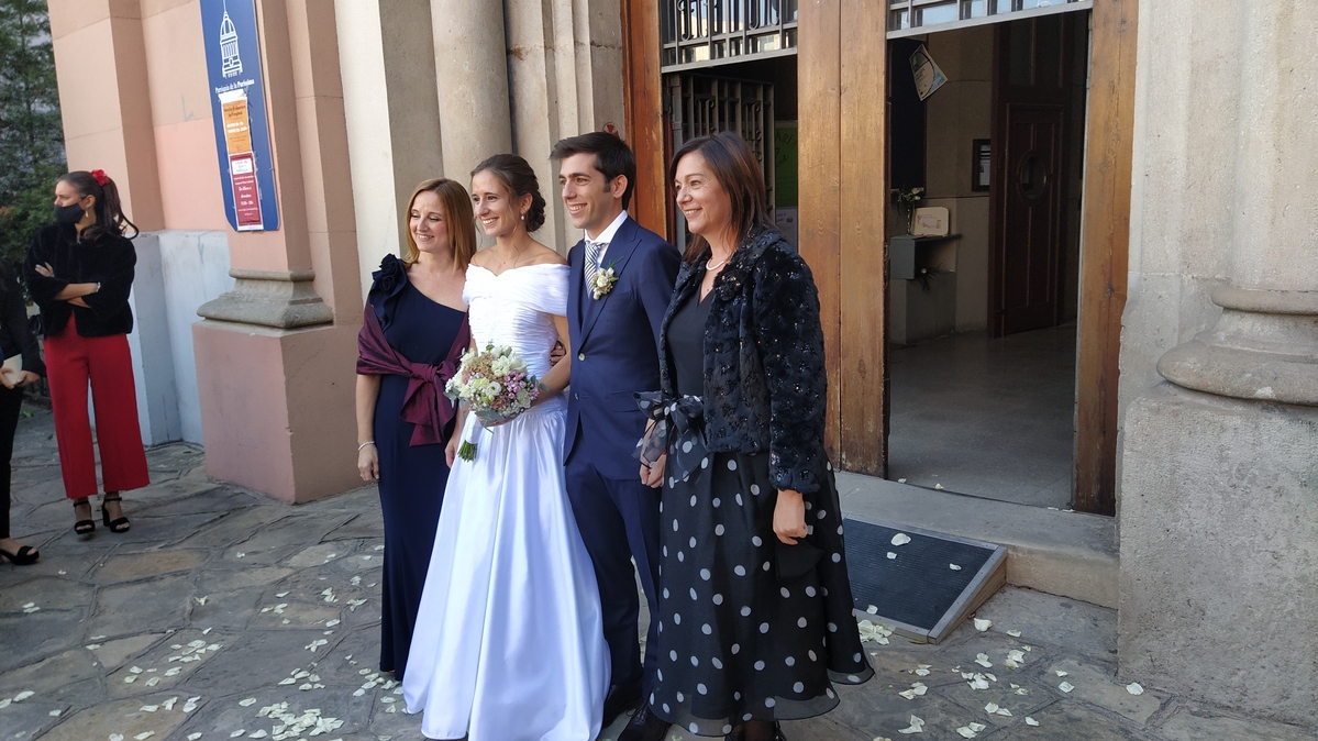 El primer casament a Sabadell després de les noves restriccions