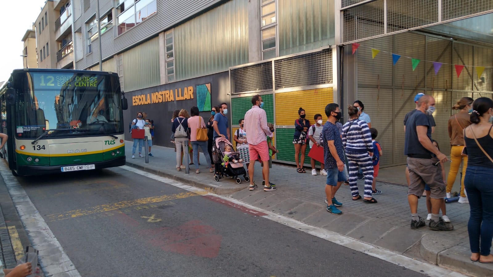Aïllat un grup de l'escola Nostra Llar de Sabadell per un positiu en Covid