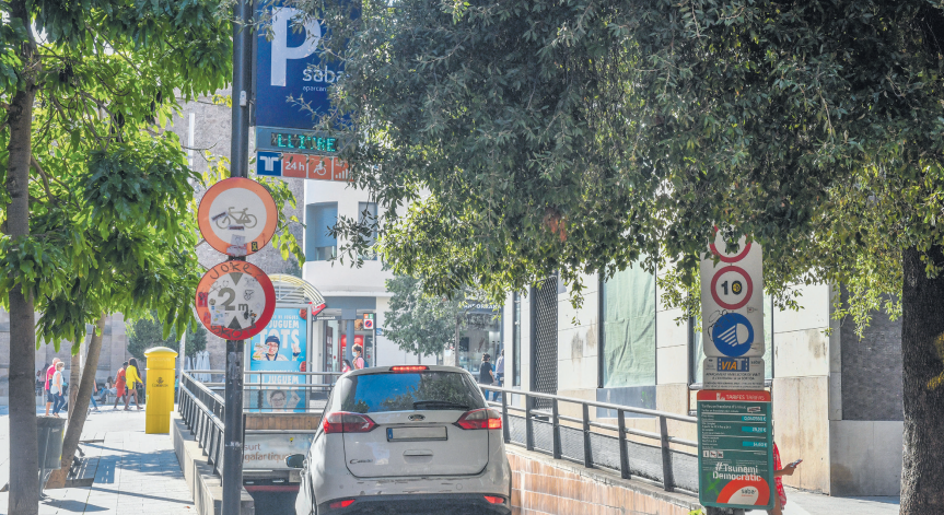 L’acord per unificar els pàrquings del Centre, a finals d’any