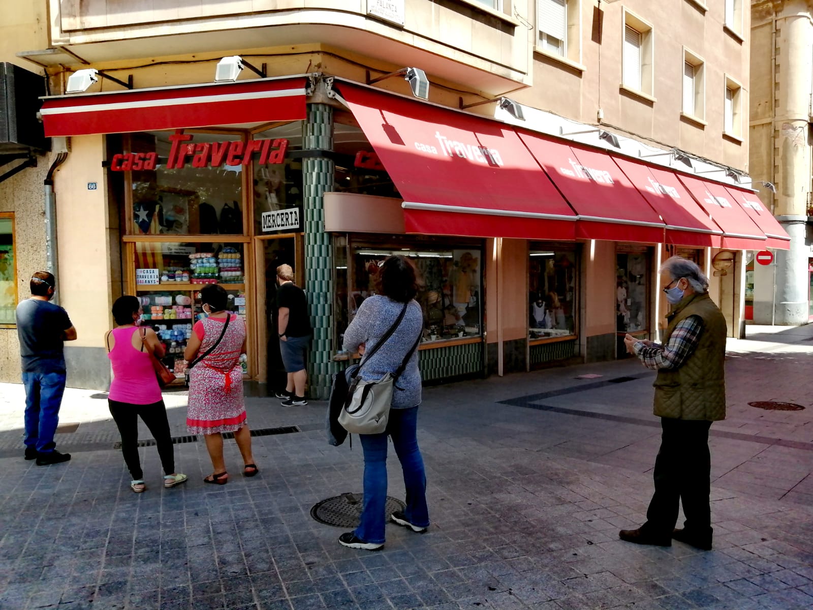 Les botigues a la 'nova normalitat': primer assaig