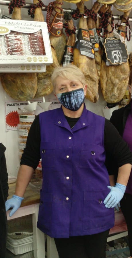 Treballadores de supermercat: 