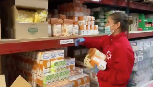 VÍDEO: La Creu Roja ja ha atès alimentàriament més de 1.200 famílies