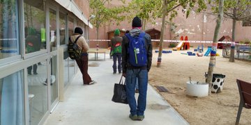 Es posa en marxa l'espai per a persones sense llar de Sabadell durant el confinament