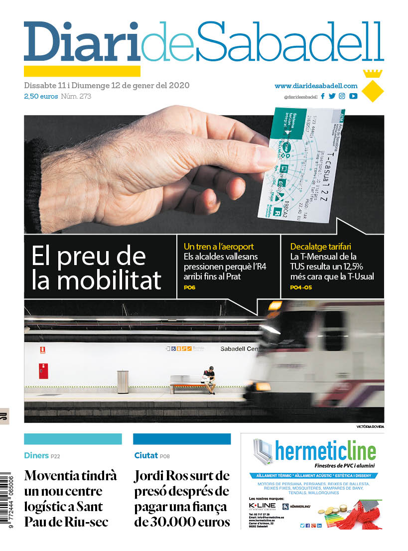 En portada: 'El preu de la mobilitat'