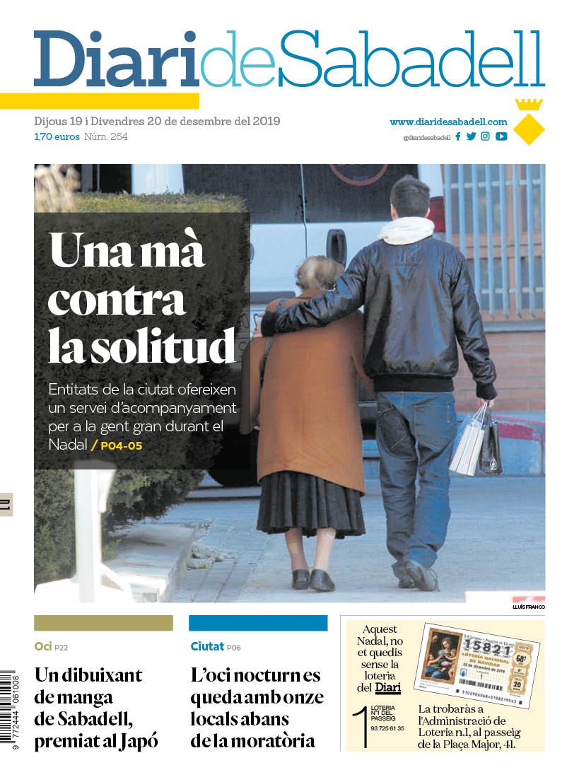 En portada: 'Una mà contra la solitud'