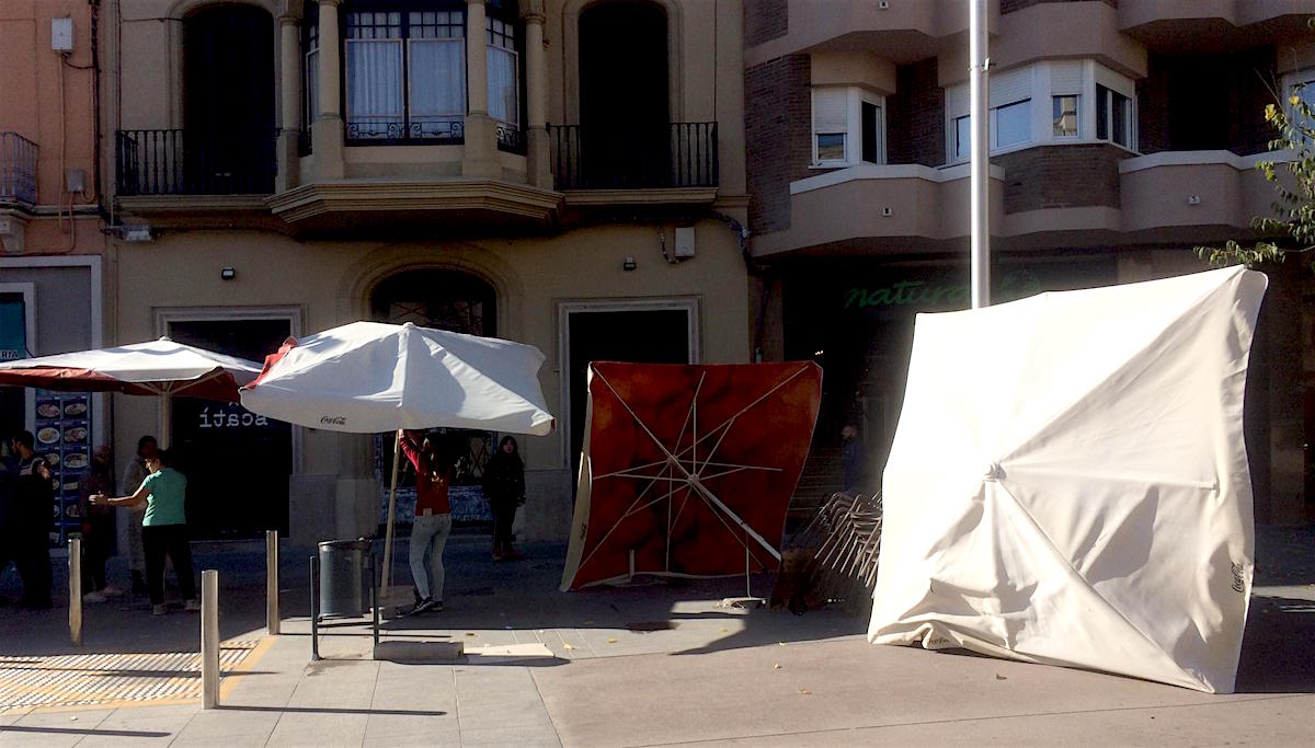 Avís per fort vent aquest dimarts a Sabadell