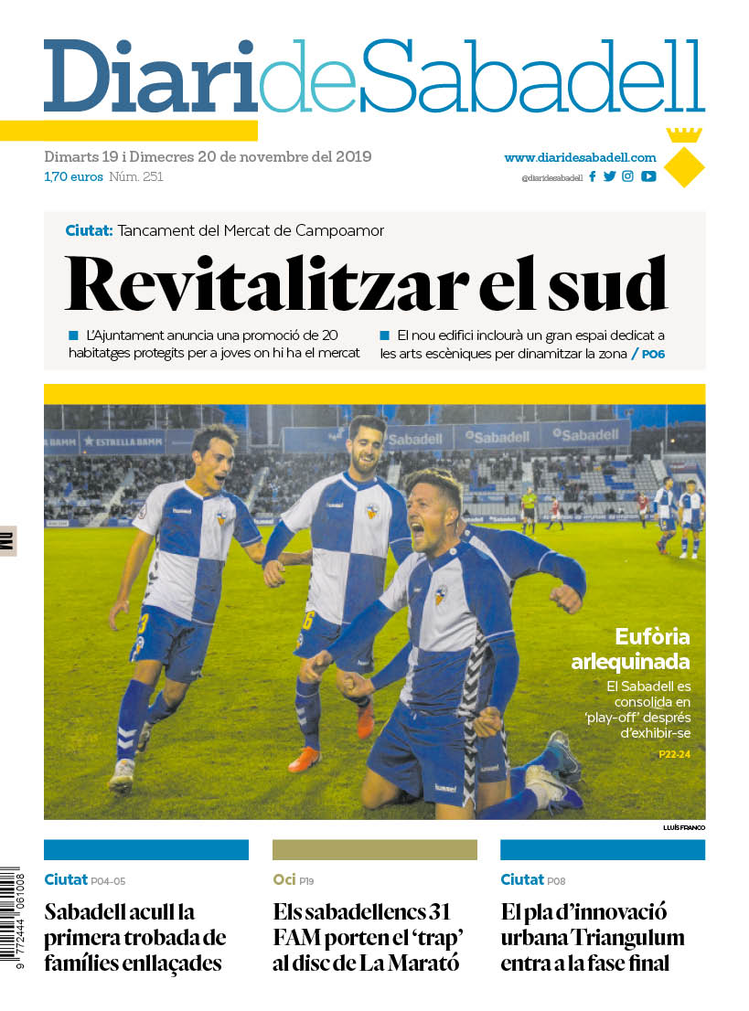 En portada: 'Revitalitzar el sud'