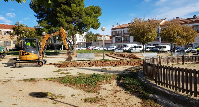 La plaça Laietana se sotmet a obres de millora