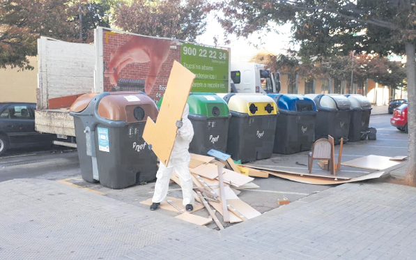 Un grup de veïns del barri d’Espronceda detecta un nou focus de xinxes