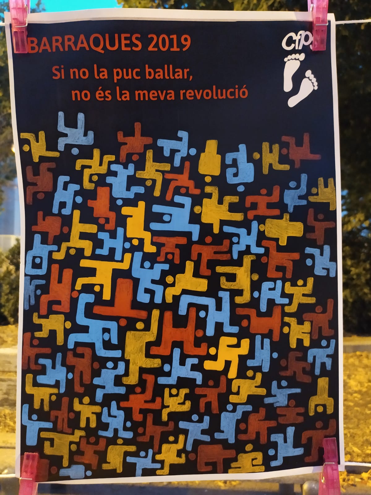 Així llueix el cartell de Barraques 2019 de la Festa Major de Sabadell