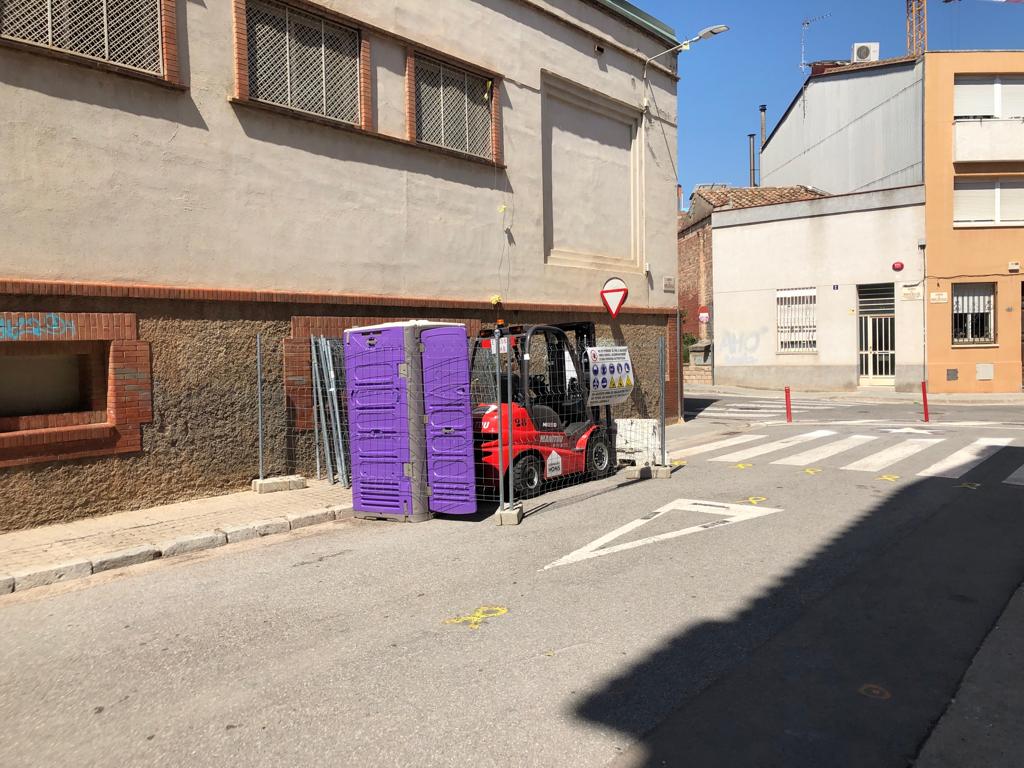 El darrer tram del carrer de Montllor i Pujal, reformat en quatre mesos