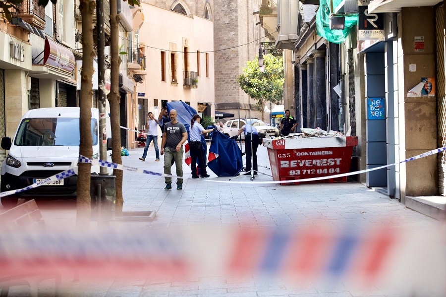 Apunyalament mortal al centre de Sabadell
