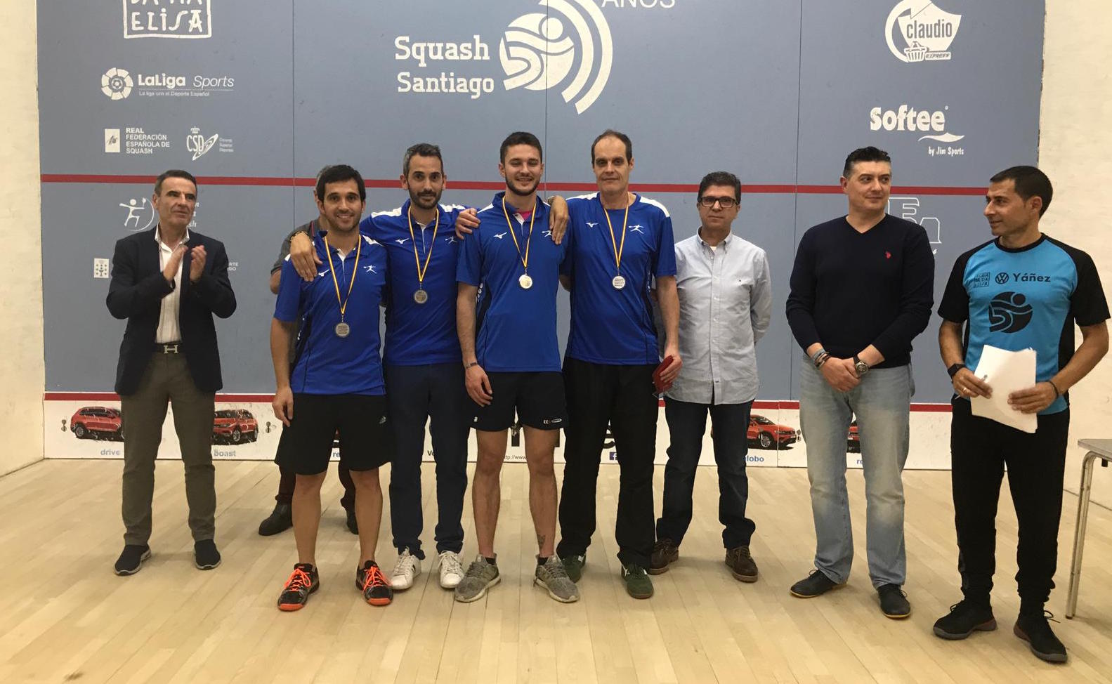 El Club de Tennis Sabadell, tercer i Iker Pajares, segon en l'Estatal d'esquaix
