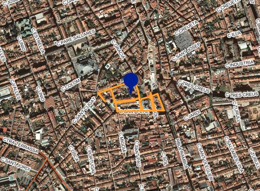 Matí amb talls puntuals en la xarxa d'aigua al voltant del carrer de Sant Pere per obres de manteniment