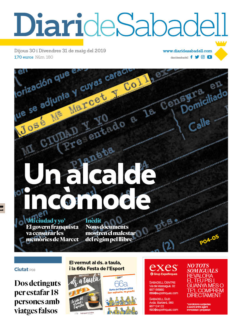 En portada: Un alcalde incòmode