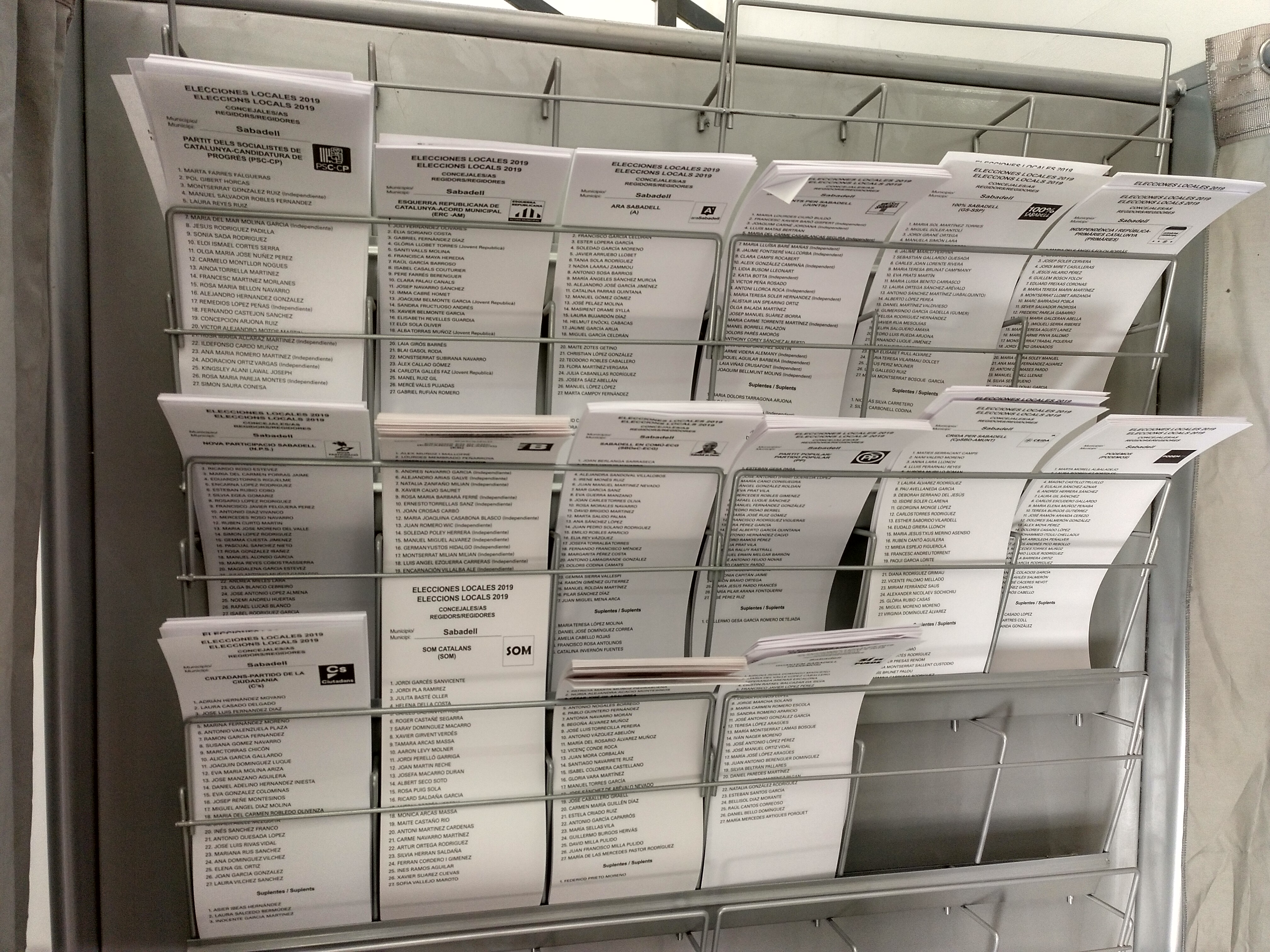 Segueix en directe la jornada electoral