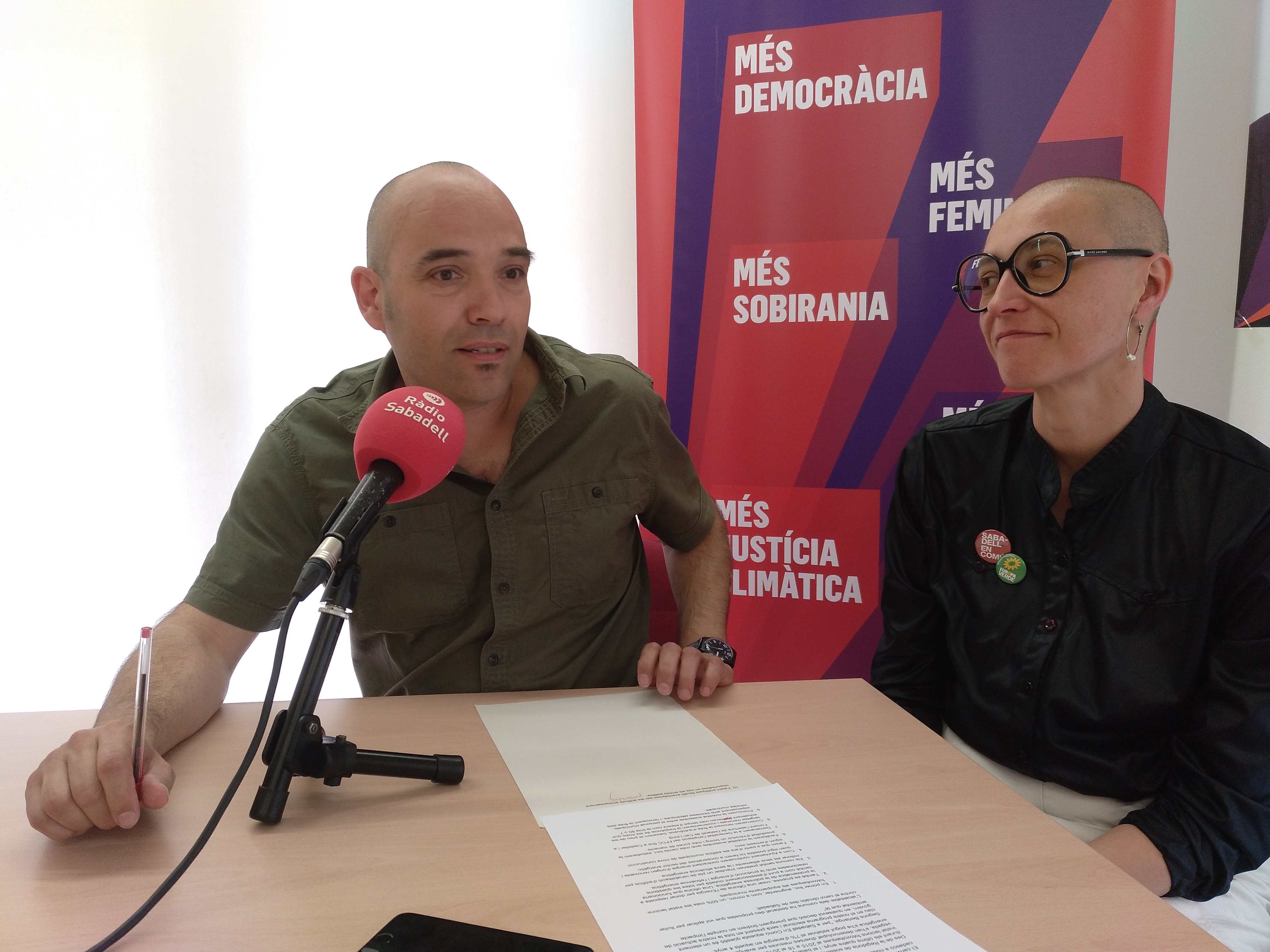 Les deu mesures amb què Sabadell en Comú vol combatre el canvi climàtic