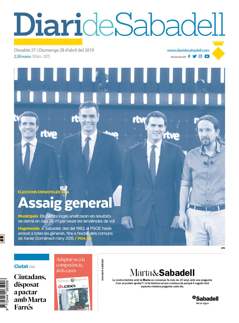 En portada: Assaig general