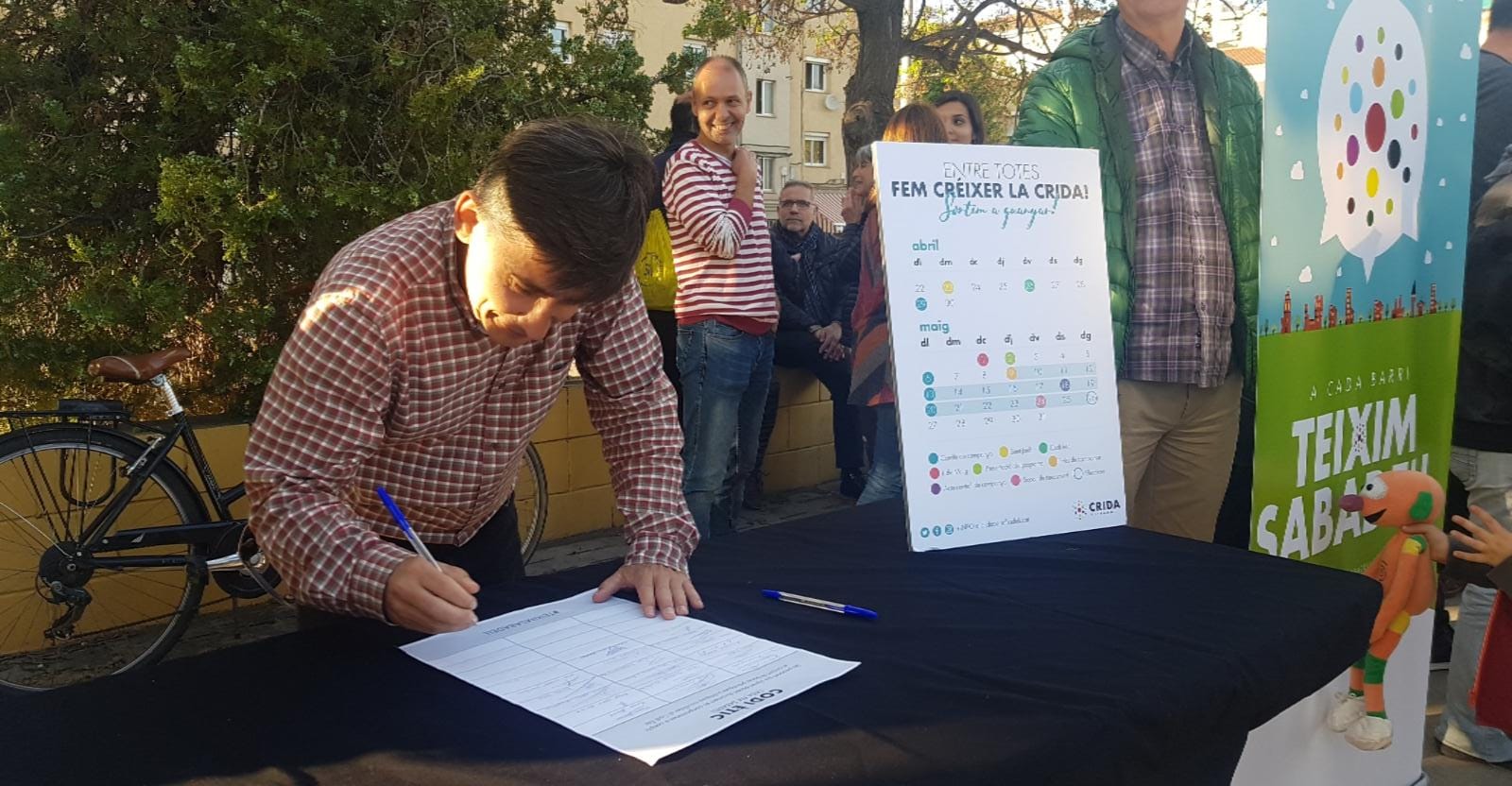 La Crida per Sabadell signa el codi ètic del partit