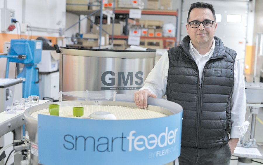 Intel·ligència artificial en els alimentadors de peces