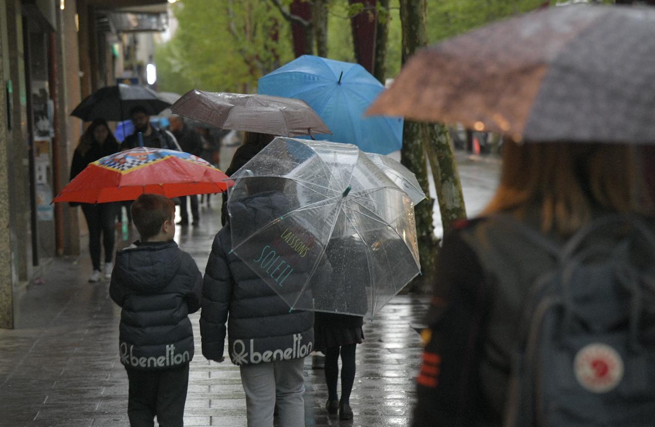 Galeria: la pluja torna amb contundència a Sabadell