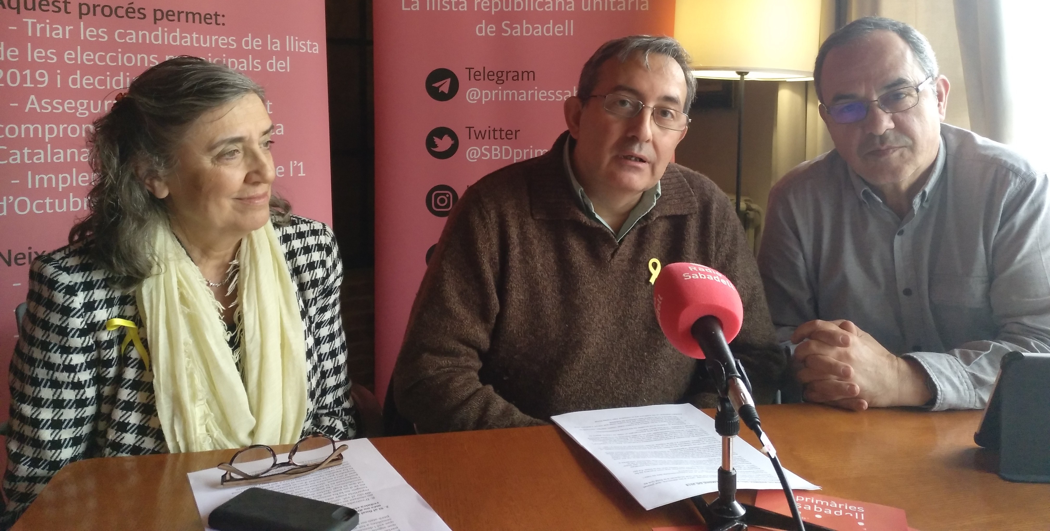 Àngels Folch, cap de llista de Primàries Sabadell