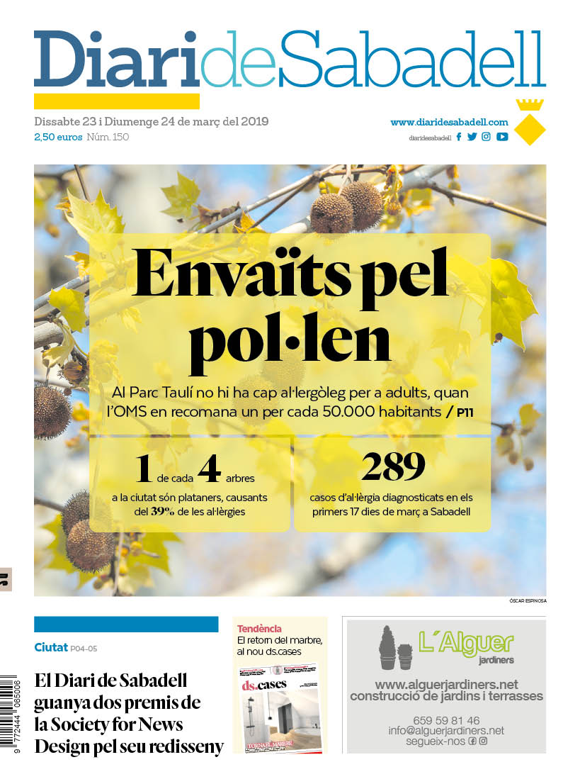 En portada: Envaïts pel pol·len
