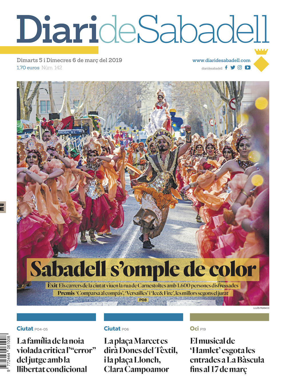 En portada: Sabadell s’omple de color