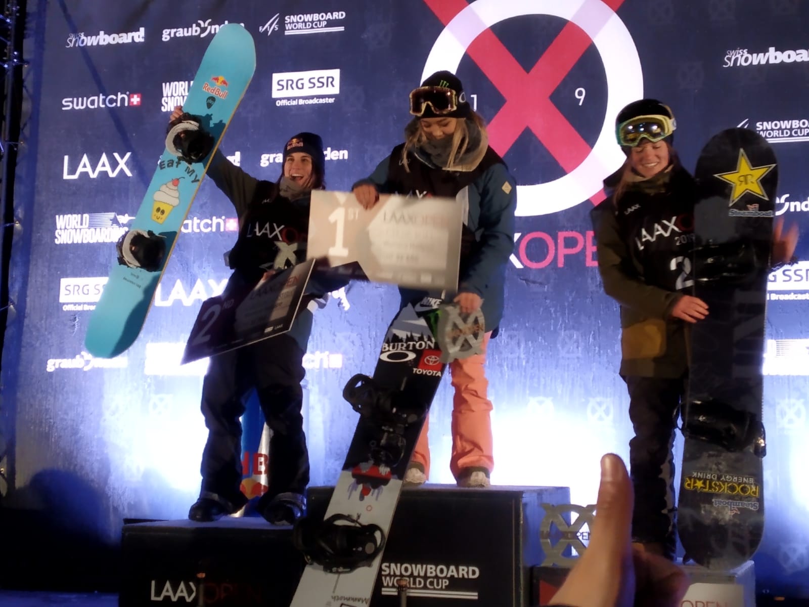 Queralt Castellet puja al podi a la Copa del Món a Suïssa (halfpipe)