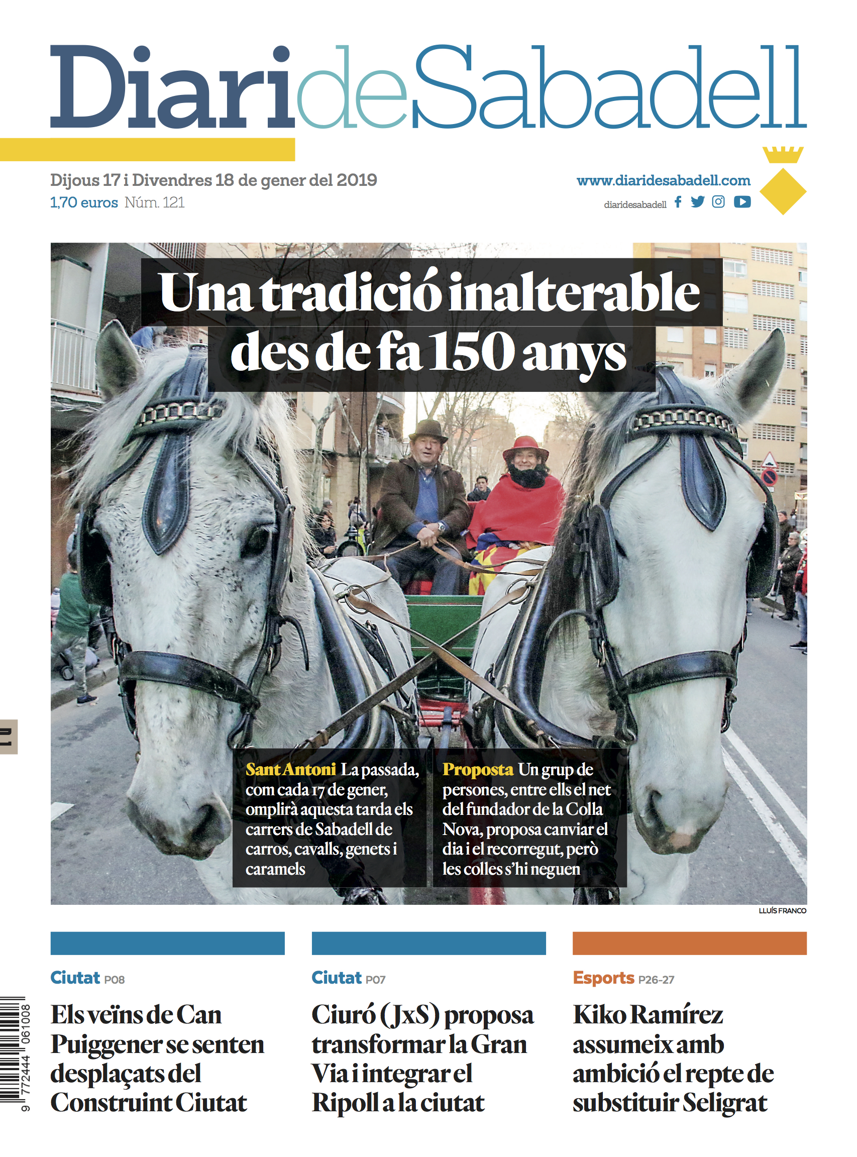 En portada: Una tradició inalterable des de fa 150 anys